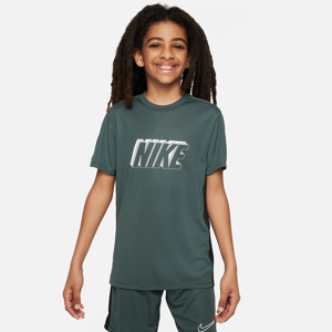 Nike Dri-FIT Academy23 Kurzarm-Fußballoberteil für ältere Kinder - Grün - XS