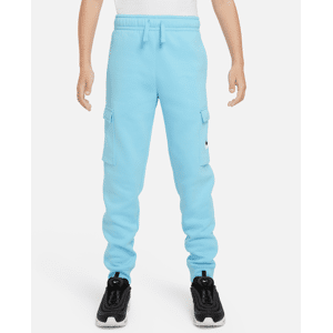 Nike Sportswear Fleece-Cargohose mit Grafik für ältere Kinder (Jungen) - Blau - S