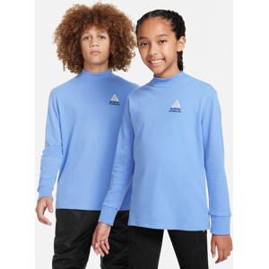 Nike ACGWaffel-Longsleeve mit lockerer Passform für ältere Kinder (Jungen) - Blau - XL