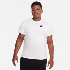 Nike SportswearT-Shirt für ältere Kinder (erweiterte Größe) - Weiß - L+