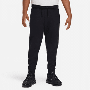 Nike Sportswear Tech Fleece Hose für ältere Kinder (Jungen) (erweiterte Größe) - Schwarz - L+