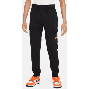 Nike Sportswear Fleece-Cargohose mit Grafik für ältere Kinder (Jungen) - Schwarz - XS