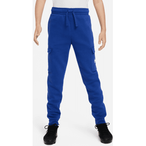 Nike Sportswear Fleece-Cargohose mit Grafik für ältere Kinder (Jungen) - Blau - L