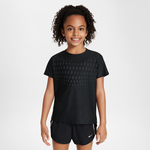 NikeDri-FIT-ADV-Kurzarmoberteil für ältere Kinder (Mädchen) - Schwarz - M