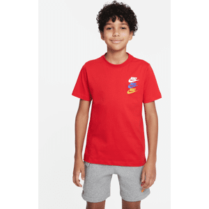 Nike Sportswear Standard Issue T-Shirt für ältere Kinder (Jungen) - Rot - L