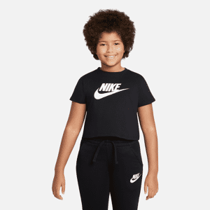 Nike Sportswear Kurz-T-Shirt für ältere Kinder (Mädchen) - Schwarz - S