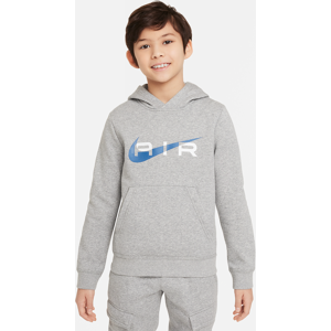 Nike Air Pullover-Fleece-Hoodie für ältere Kinder - Grau - M