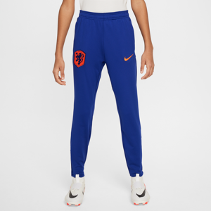 Niederlande Strike Nike Dri-FIT Strick-Fußballhose für ältere Kinder - Blau - S