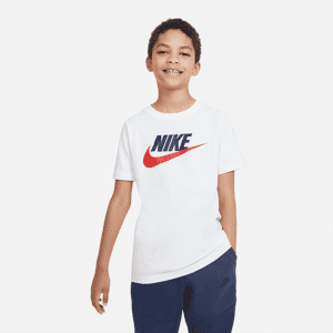 Nike Sportswear Baumwoll­T-Shirt für ältere Kinder - Weiß - L