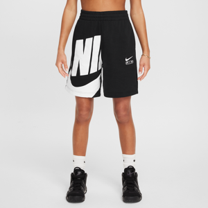 Nike AirFrench-Terry-Shorts für Mädchen - Schwarz - M
