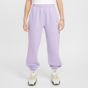 Nike Sportswear Club Fleece lockere Hose für ältere Kinder (Mädchen) - Lila - L