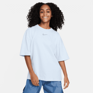 Nike SportswearExtragroßes T-Shirt für ältere Kinder (Mädchen) - Blau - S