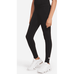 Nike Sportswear Favorites Swoosh-Leggings für ältere Kinder (Mädchen) - Schwarz - M