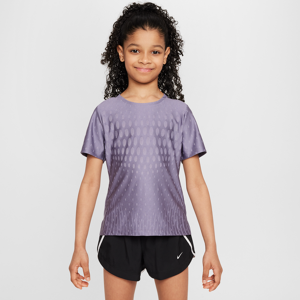 NikeDri-FIT-ADV-Kurzarmoberteil für ältere Kinder (Mädchen) - Lila - L