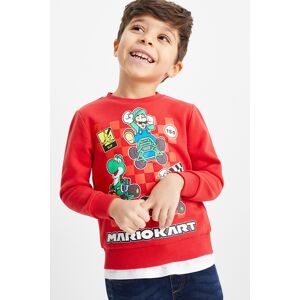 C&A Mario Kart-Sweatshirt, Rot, Größe: 134 Male