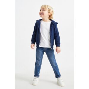 C&A Multipack 3er-Slim Jeans, Stoff-und Jogginghose, Blau, Größe: 140 Männlich