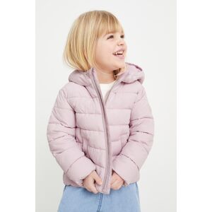 C&A Steppjacke mit Kapuze-wasserabweisend, Lila, Größe: 98 Weiblich