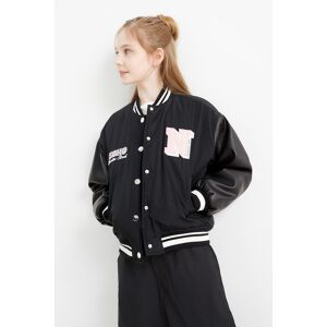 C&A New York-Collegejacke, Schwarz, Größe: 170 Weiblich