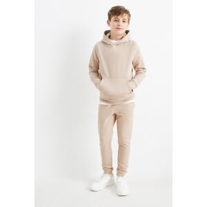 C&A Jogginghose, Beige, Größe: 158 Männlich