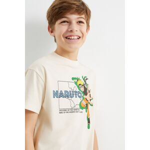 C&A Naruto-Kurzarmshirt, Beige, Größe: 170 Männlich