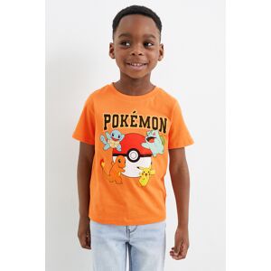 C&A Multipack 3er-Pokémon-Kurzarmshirt, Orange, Größe: 116 Männlich