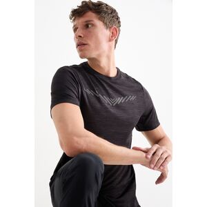 C&A Active C&A Funktions-Shirt, Schwarz, Größe: M Männlich