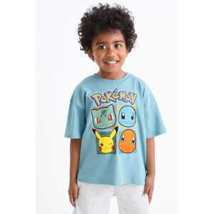 C&A Pokémon-Kurzarmshirt, Blau, Größe: 110 Männlich