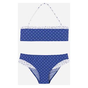 Calzedonia Bikini für Mädchen Point of Blue Mädchen Blau Größe 14 JAHRE