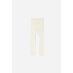 Calzedonia Eco Baby-Strumpfhose mit Cashmere Weiß Größe 6-12 M