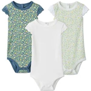 Tchibo - 3 Baby-Bodys - Weiss -Baby - 100% Baumwolle - Gr.: 86/92 Baumwolle 1x 86/92 unisex