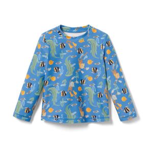Tchibo - Kinder-Shirt mit UV-Schutz 80 - Blau -Kinder - Gr.: 98/104 Polyamid Blau 98/104 unisex