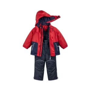 Tchibo - Schneekombi mit recyceltem Material - Dunkelblau -Kinder - Gr.: 98/104 Polyester  98/104 unisex