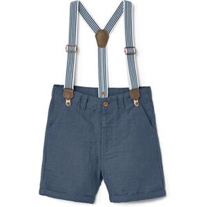 Tchibo - Kinder-Shorts - Blau -Kinder - Gr.: 110/116 Baumwolle Blau 110/116 unisex