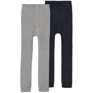 Tchibo - 2 Paar Thermoleggings - Dunkelblau/Meliert -Kinder - Gr.: 134/140 Baumwolle 1x 134/140 unisex