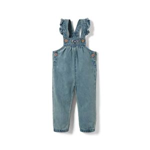 Tchibo - Denim-Latzhose - Blau -Baby - 100% Baumwolle - Gr.: 50/56 Baumwolle  50/56 unisex