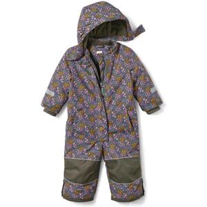 Tchibo - Schneeanzug mit Blümchen-Print - Blau -Kinder - Gr.: 86/92 Polyester  86/92 unisex