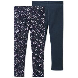 Tchibo - 2 Leggings - Dunkelblau -Kinder - Gr.: 158/164 Baumwolle  158/164 unisex