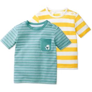 Tchibo - 2 T-Shirts -Kinder - Gr.: 74/80   74/80 unisex