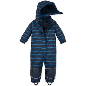 Tchibo - Schneeanzug - Dunkelblau/Gestreift -Kinder - Gr.: 86/92 Polyester  86/92 unisex