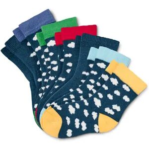 Tchibo - 7 Paar Babysocken aus Bio-Baumwolle - Dunkelblau -Baby - Gr.: 19-22 Baumwolle 1x 19-22 unisex