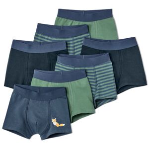 Tchibo - 7 Jungen-Slipboxer - Dunkelblau/Gestreift -Kinder - Gr.: 98/104 Baumwolle 2x 98/104 unisex