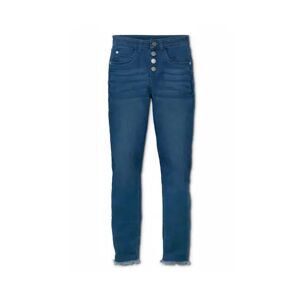 Tchibo - High-Waist-Jeans - Dunkelblau -Kinder - Gr.: 122/128 Polyester Blue 122/128 unisex