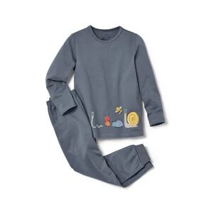 Tchibo - Kleinkind-Pyjama - Dunkelblau -Kinder - 100% Baumwolle - Gr.: 110/116 Baumwolle  110/116 unisex