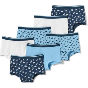 Tchibo - 7 Mädchen-Pantys - Dunkelblau -Kinder - Gr.: 170/176 Baumwolle 2x 170/176 unisex