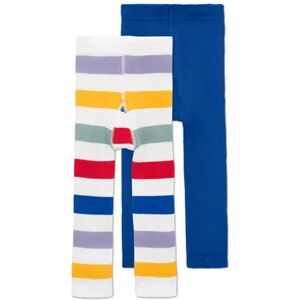 Tchibo - 2 Thermoleggings - Blau/Gestreift -Kinder - Gr.: 134/140 Baumwolle 1x 134/140 unisex