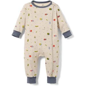 Tchibo - Baby-Pyjama mit Reissverschluss - Weiss -Baby - 100% Baumwolle - Gr.: 62/68 Baumwolle  62/68 unisex