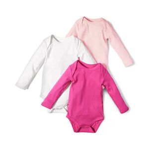 Tchibo - 3 Langarm-Bodys aus Bio-Baumwolle -Baby - Gr.: 74/80   74/80 unisex