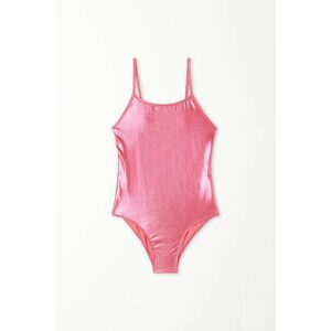 Tezenis Mädchen-Badeanzug Liquid Metal Mädchen Rosa Größe 12-13