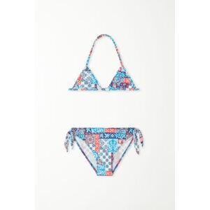 Tezenis Triangel-Bikinioberteil Portofino für Mädchen Mädchen Multifarben Größe 4-5