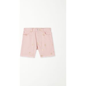 Tezenis Ausgefranste Denimshorts Mädchen Rosa Größe 6-7